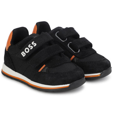 Tenis BOSS negros para bebes